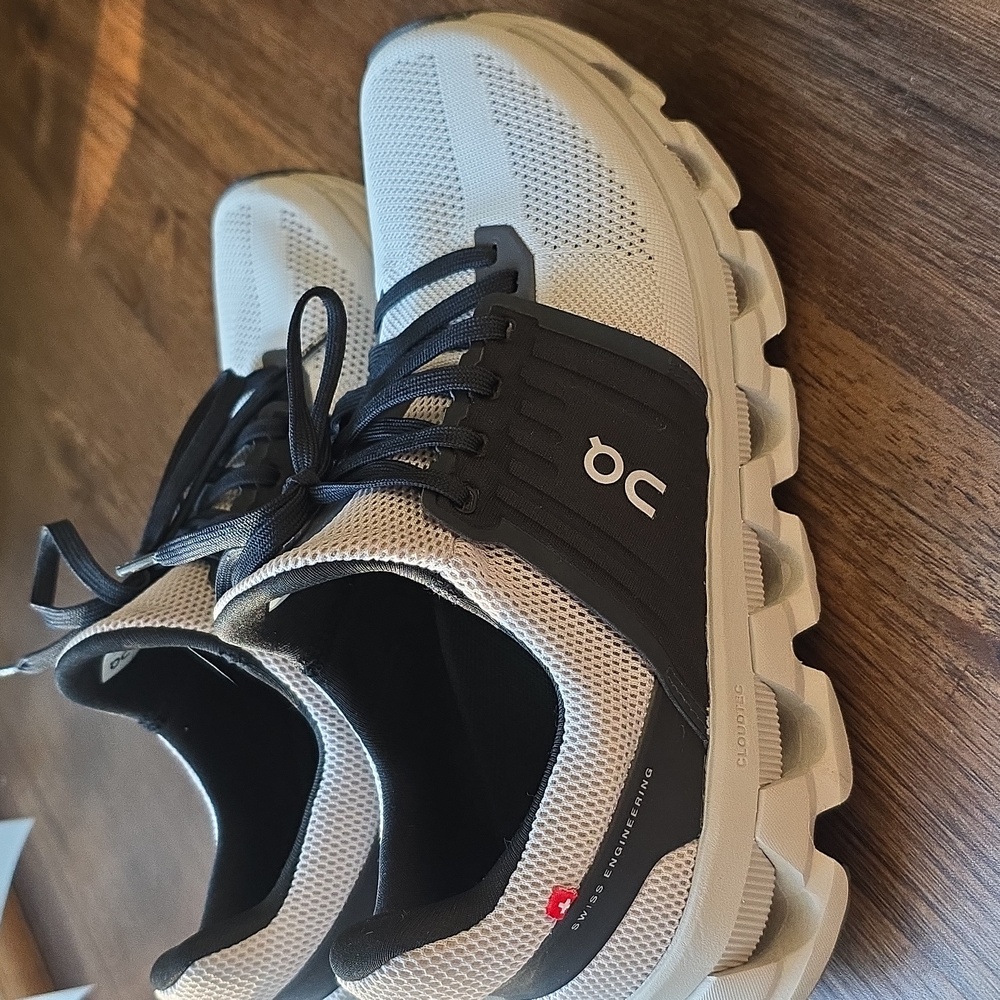 🔴 On Cloudswift 3 AD Women`s Size 7 Grey Black Athletic Shoes 3WD10151423